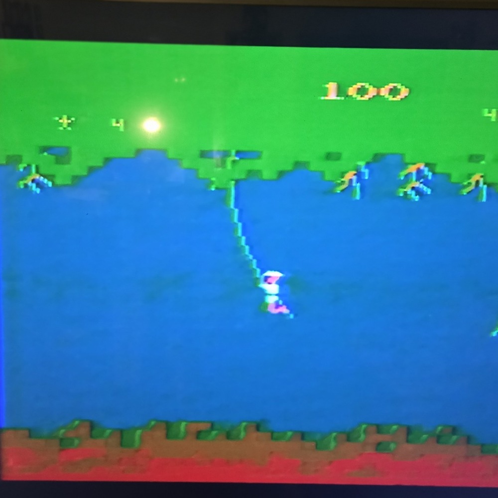 Jungle Hunt Atari 2600 VTG Video Game CX2688 Silver Label Tested Taito‎ 1983